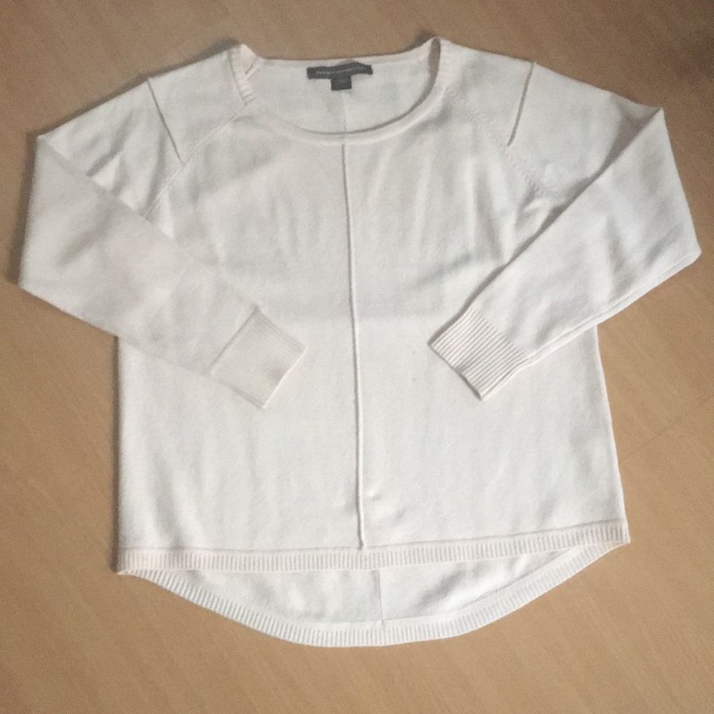 French connection baby pink sweater.